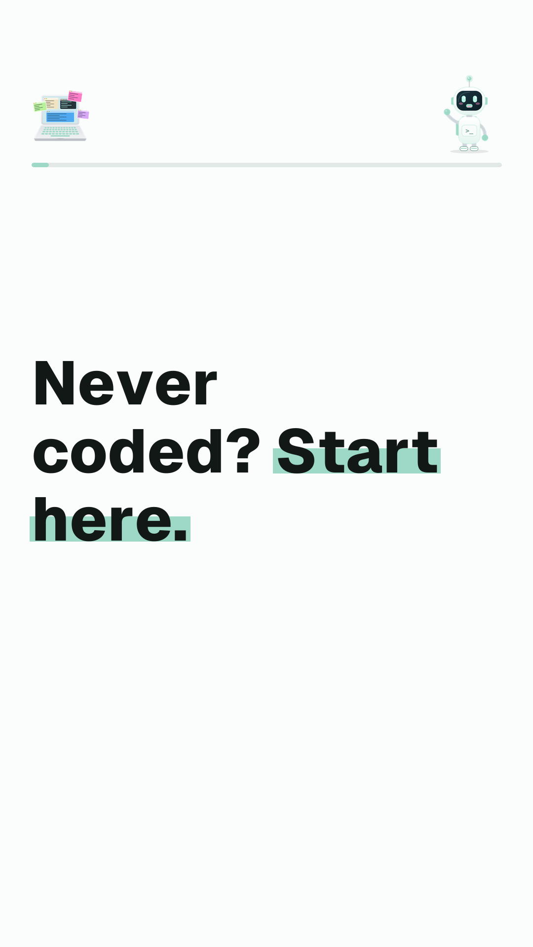 Video cover for Day one: from never coded to talking to Claude
